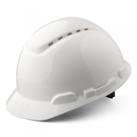 7000104208 3M™ Каска защитная H-700N-VI с вентиляцией, с храповиком, цвет белый
