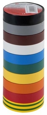 3M 7100081327 Temflex 1300 изолента н-р 10шт 15ммx10м