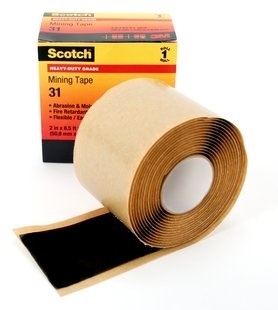 3M 7000031769 Scotch 31, резиново-мастичная самослипающаяся лента, 50,8мм х 2,7м