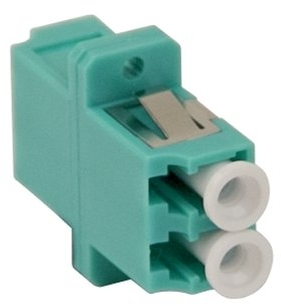 3M 7000061204 Оптическая муфта-адаптер LC-LC многомод, дуплекс, OM3-4 (aqua)