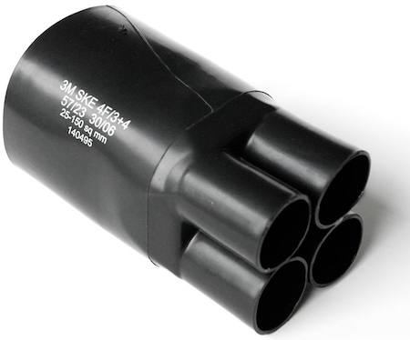 3M 7000032395 SKE 4F/3+4 Термоусаживаемая перчатка, 4 х 25-150мм2