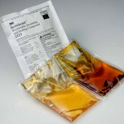 3M 7000031844 Scotchcast 2131 C Электротехнический полиуретановый компаунд, гибкий,негорючий, устойчивый к агрессивным средам, 616г