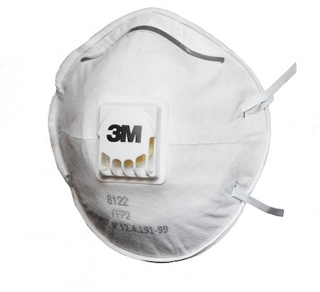 3M 7100050788 CEE Полумаска модель 8122 класс защиты FFP2 NR D. (12 ПДК). Клапанвыдоха. 240 шт/кор