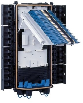 3M 7000033652 Тело муфты BPEO III, 10 круглых кабельных вводов, 4-12 мм, 2 круглых,5-18 мм, 1 овальный, 5-27 мм