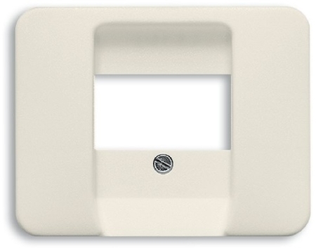 ABB 1710-0-2496 Плата центральная (накладка) для механизмов UAE/TAE, для 0247 и 0248, серия alpha nea, цвет слоновая кость