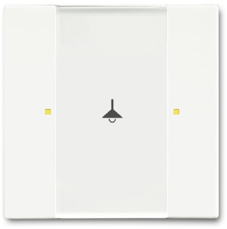 ABB 6115-0-0226 6125/02-884-500 Сенсор 1/2-клавишный, белый бархат