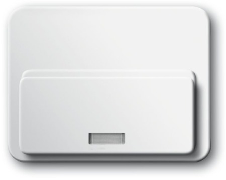 ABB 8200-0-0148 Накладка (центральная плата) для механизма док-станции Busch-iDock 8218 U, серия alpha nea, цвет белый глянцевый