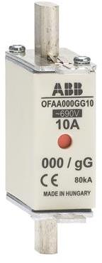ABB 1SCA022661R8500 HRC fuse link, gG, NH000, DIN-type