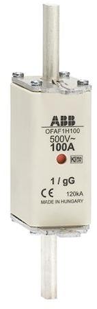 ABB 1SCA022627R4310 HRC fuse link, gG, NH1, DIN-type