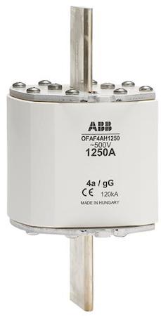 ABB 1SCA022637R4100 HRC fuse link, gG, NH4, DIN-type