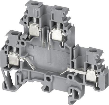 ABB 1SNA115185R0500 grey Screw Clamp Terminal Blocks M4/6.DE
