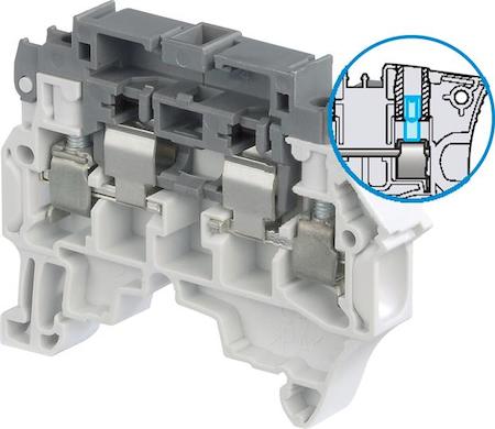 ABB 1SNK508411R0000 ZS4-SF1-T2 Screw Clamp Terminal Blocks