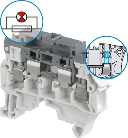 ABB 1SNK508413R0000 ZS4-SF1-R2 Screw Clamp Terminal Blocks