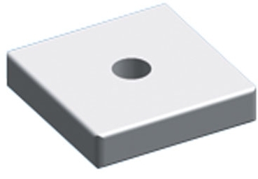 ABB ZX228P10 Гайка квадратная 20х20х4 М5 (уп=10шт)