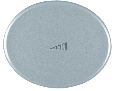 ABB 5560.1 PL Накладка (центральная плата) для механизма клавишного светорегулятора, серия TACTO, цвет серебро