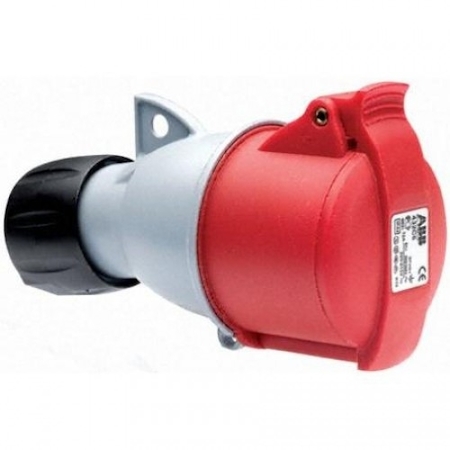 ABB 2CMA193523R1000 Розетка кабельная ICAT 316-C6, 16А, 3P+E, IP44, 6ч