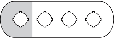 ABB 1SFA611930R1008 LEGEND PLATE#MA6-1008