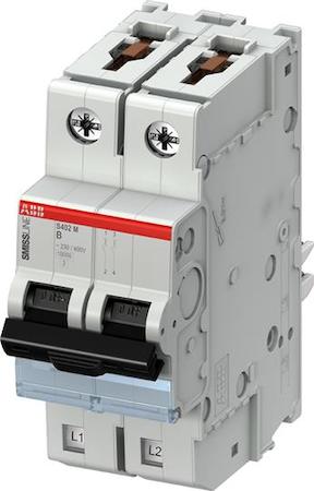 ABB 2CCS572001R0405 S402M-B40  MCB  2 Poles  40A