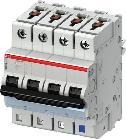 ABB 2CCS573103R8085 S403M-B8NP  MCB  4 Poles   8A
