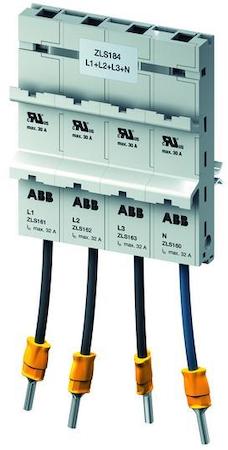 ABB 2CCA181630R0001 ZLS192 Adapter 32A L2, N top feed