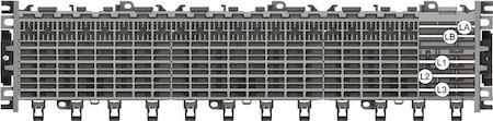 ABB 2CCA183202R0001 ZLS905E60-3LLALB Starter pack Touch proof with 60 Modules 3LLALB