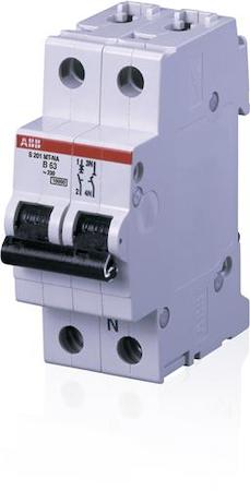 ABB 2CDS271106R0634 S201MT-C63NA MiniatureCircuitBreaker
