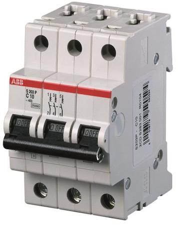 ABB 2CDS283001R0634 S203P-C63 Miniature Circuit Breaker