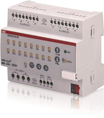 ABB 2CDG110101R0011 DLR/S8.16.1M, DALI-Light Cont, 8f, MDRC