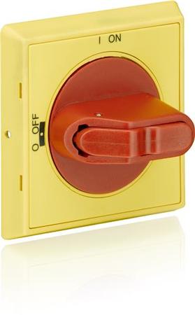 ABB 1SAM201920R1002 MSHD-LY Handle, IP64, red/yellow,