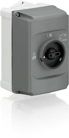 ABB 1SAM201911R1010 IB132-G Enclosure, GY/BK, IP65