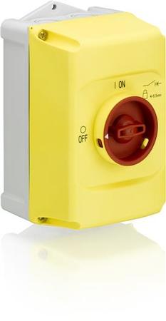 ABB 1SAM201911R1011 IB132-Y Enclosure, RD/YE, IP65
