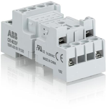 ABB 1SVR405651R1300 CR-M2SF Standard socket, fork type