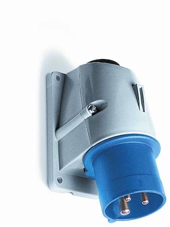 ABB 2CMA193314R1000 Surface inlet, 6h, 32A, IP44, 2P+E
