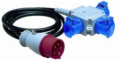 ABB 2CMA170191R1000 Adaptor on cable, REVE 5G 2.5, 6h, IP44, 3-ways, 3P+N+E
