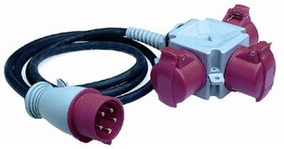 ABB 2CMA170192R1000 Adaptor on cable, REVE 5G 2.5, 6h, IP44, 3-ways, 3P+N+E