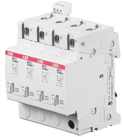 ABB 2CTB803853R7100 OVR T2 4L 70-440S P TS