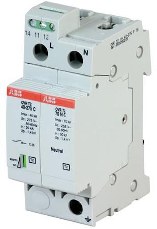 ABB 2CTB803952R0500 OVR T2 1N 40-275 P TS