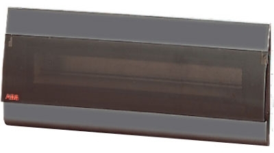 ABB 12043 ESTETICA бокс в нишу 18М прозр.дверь серый