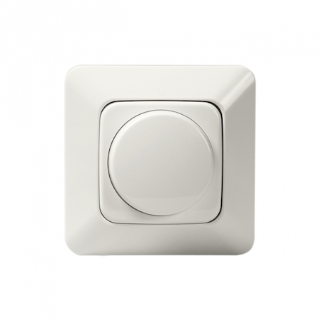 ABB 2112UJ-214-510 Светорегулятор электронный поворотный 1-10 В, для люминисцентных ламп, серия Jussi, цвет белый