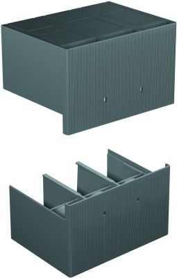 ABB 1SDA066185R1 HTC A1 4p TERMINAL COVERS HIGH 2pcs