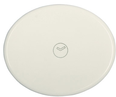ABB 5562 BL Накладка для выключателя с таймером 8162, серия TACTO, цвет альпийский белый