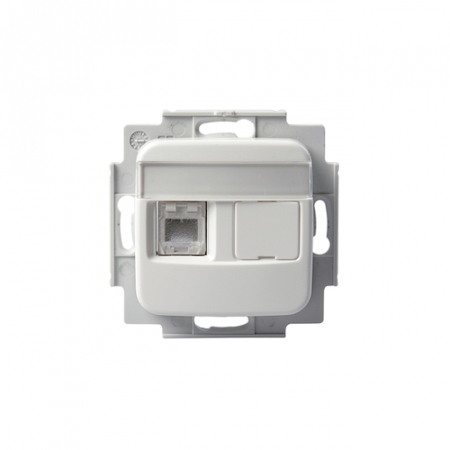 ABB FOT2106 Розетка телекоммуникационная на 4 контакта, тип RJ11