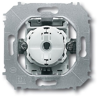 ABB 1413-0-1078 Механизм 1-клавишной, 1-полюсной кнопки (нормально-открытый контакт), с N-клеммой, 10А 250В