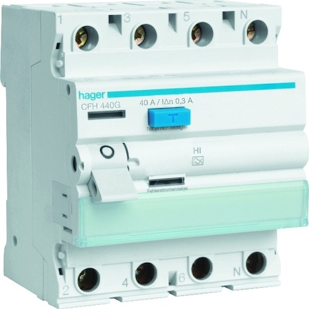 ABB 1SPK007904F0665 Aardlekschakelaar 4-pol.40A, 300 mA