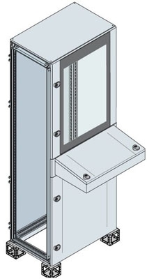 ABB ES2288LK Шкаф с консолью 2200x800x800
