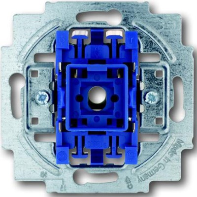 ABB 1413-0-1104 Механизм 1-клавишной, 1-полюсной кнопки с перекидным контактом (НО контакт/НЗ контакт), с N-клеммой, 10А 250В