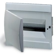 ABB 1SL0501A06 UNIBOX бокс в нишу 12М непрозр.дверь белый (с клемм)