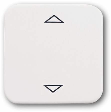 ABB 6430-0-0314 Клавиша для механизма электронного выключателя Busch-Jalousiecontrol 6411 U-101, 6411 U/S-101, 6418 U, реле 6402 U, серия Reflex SI, цвет альпийский белый