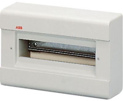 ABB 12432 EUROPA бокс настенный 12М без двери серый