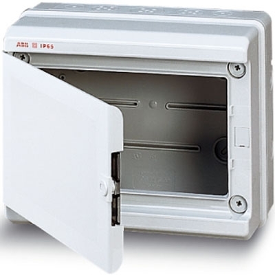 ABB 12772 EUROPA IP65 бокс настенный 275х220х140мм ШхВхГ непрозр.дверь серый